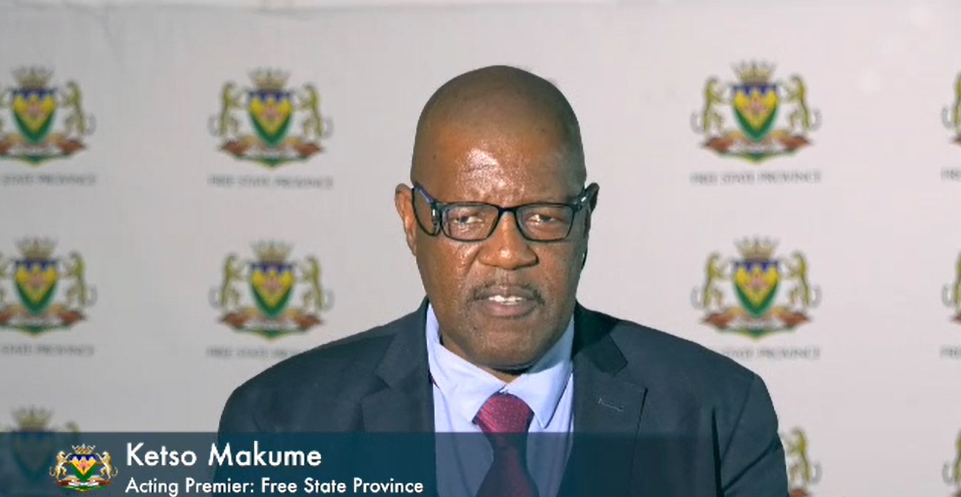 Acting Premier: Free State Province